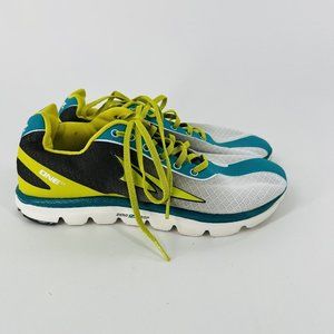 Altra Running Shoes Womens 9 One 2.5 Blue Lace Up Low Athletic Sneaker A2523-1